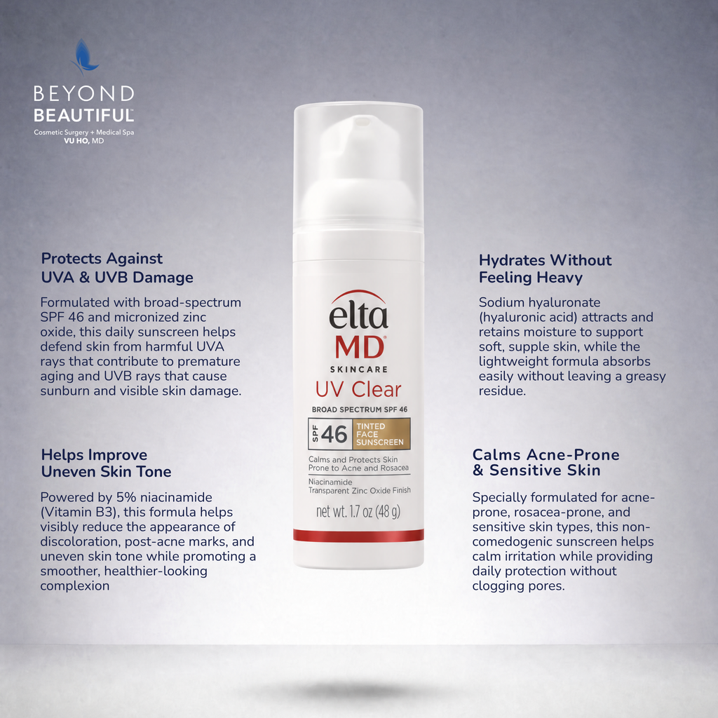 EltaMD UV Clear Broad-Spectrum SPF 46 – Tinted (1.7 oz)