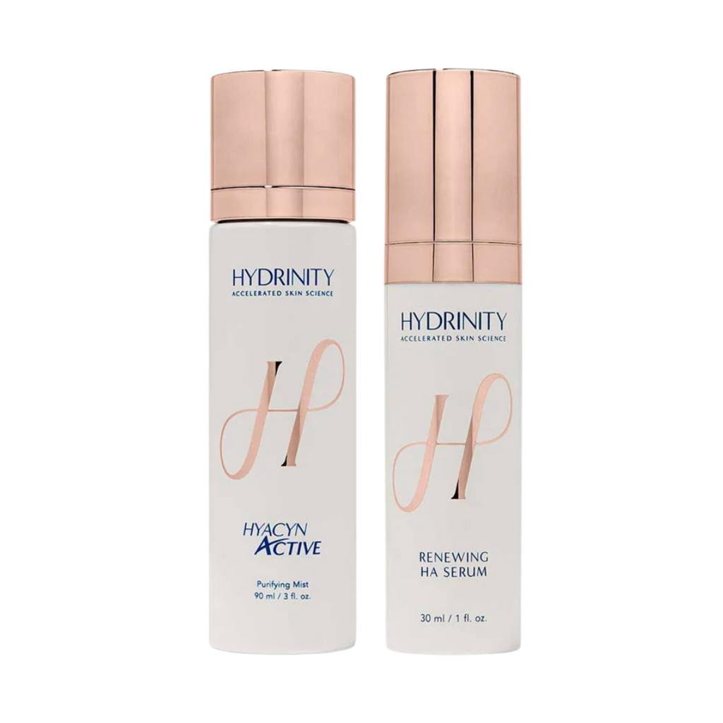 Hydrinity Age Renewal Kit with HYACYN ACTIVE and Renewing HA Serum, surgeon-curated anti-aging duo. | Anti Aging Skincare | Soothing Skincare | Anti-Redness | Beyond Beautiful Cosmetic Surgery and Medspa