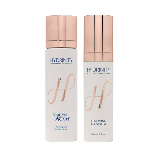 Hydrinity Age Renewal Kit with HYACYN ACTIVE and Renewing HA Serum, surgeon-curated anti-aging duo. | Anti Aging Skincare | Soothing Skincare | Anti-Redness | Beyond Beautiful Cosmetic Surgery and Medspa