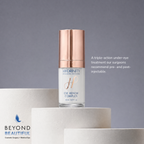 Hydrinity Eye Renew Complex 15mL bottle for puffiness, dark circles, and fine lines | Medical grade skincare, product benefits curated by cosmetic surgeons | Beyond Beautiful Cosmetic Surgery and Medspa