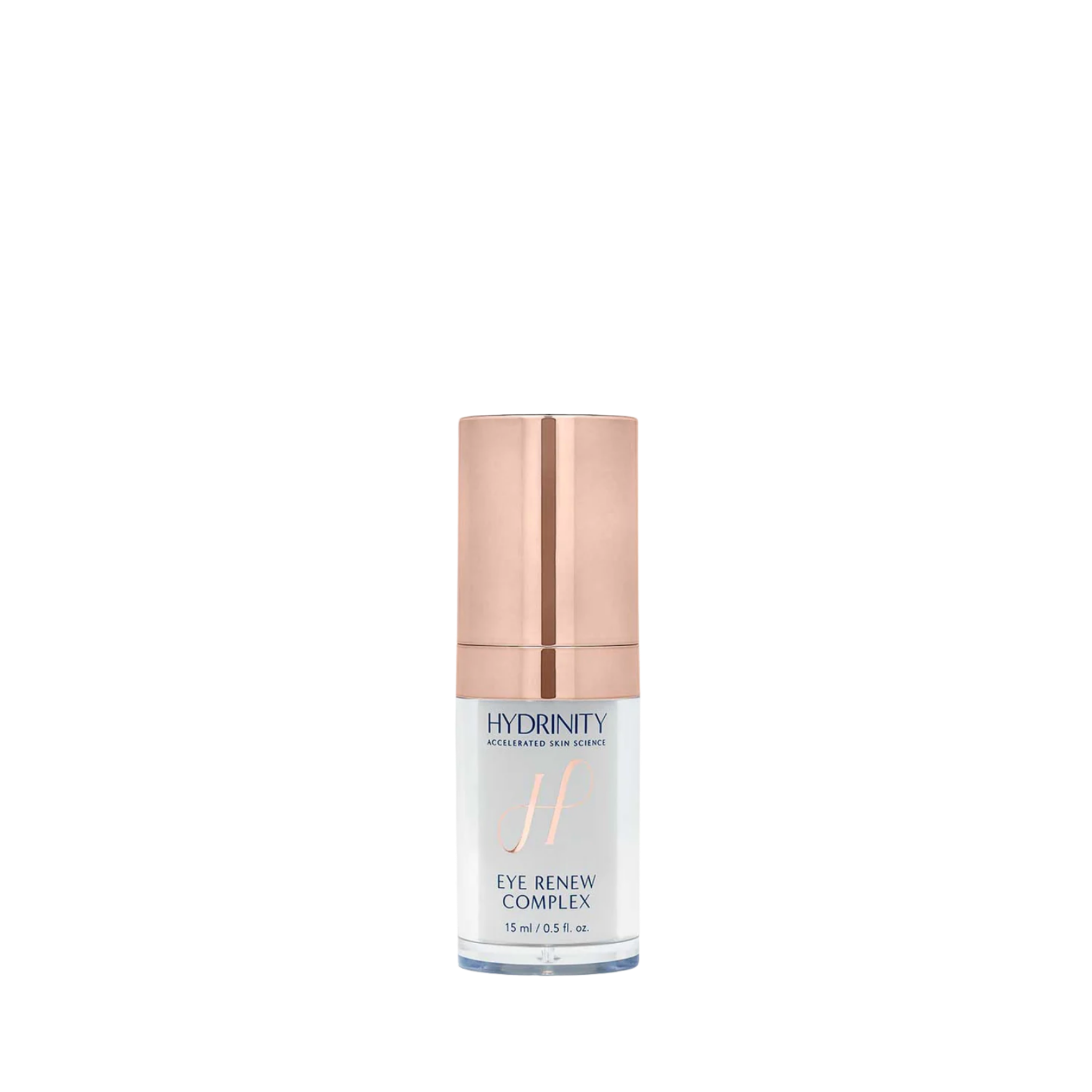 Hydrinity Eye Renew Complex 15mL bottle for puffiness, dark circles, and fine lines | Medical grade skincare, curated by cosmetic surgeons | Beyond Beautiful Cosmetic Surgery and Medspa