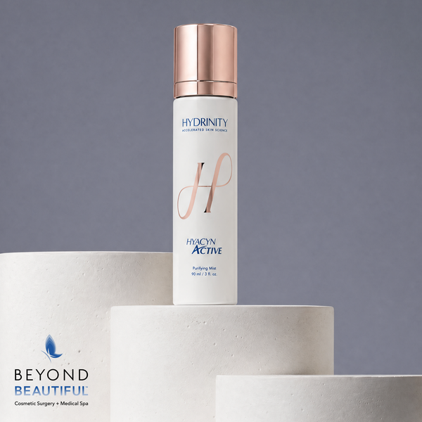 HYDRINITY Hyacin Active Purifying Facial Mist  | Beyond Beautiful Cosmetic Surgery and Medspa, Vu Ho MD, Dallas Fort Worth Cosmetic Surgery and Medspa