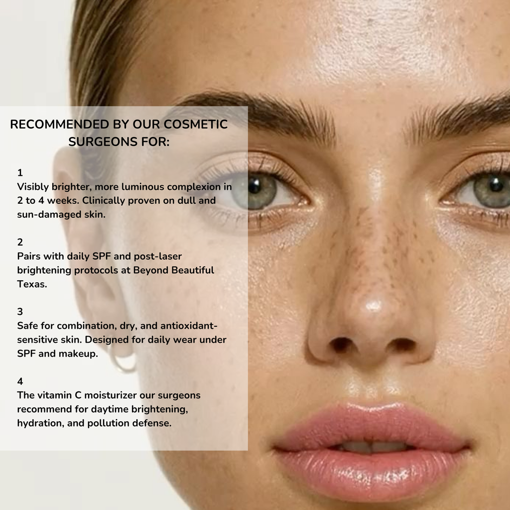 HYDRI-C vitamin C moisturizer  by Hydrinity. Recommended by Cosmetic Surgeons |  Medical grade skincare | Anti aging skincare | Daily moisturizer | Beyond Beautiful Cosmetic Surgery and Medspa