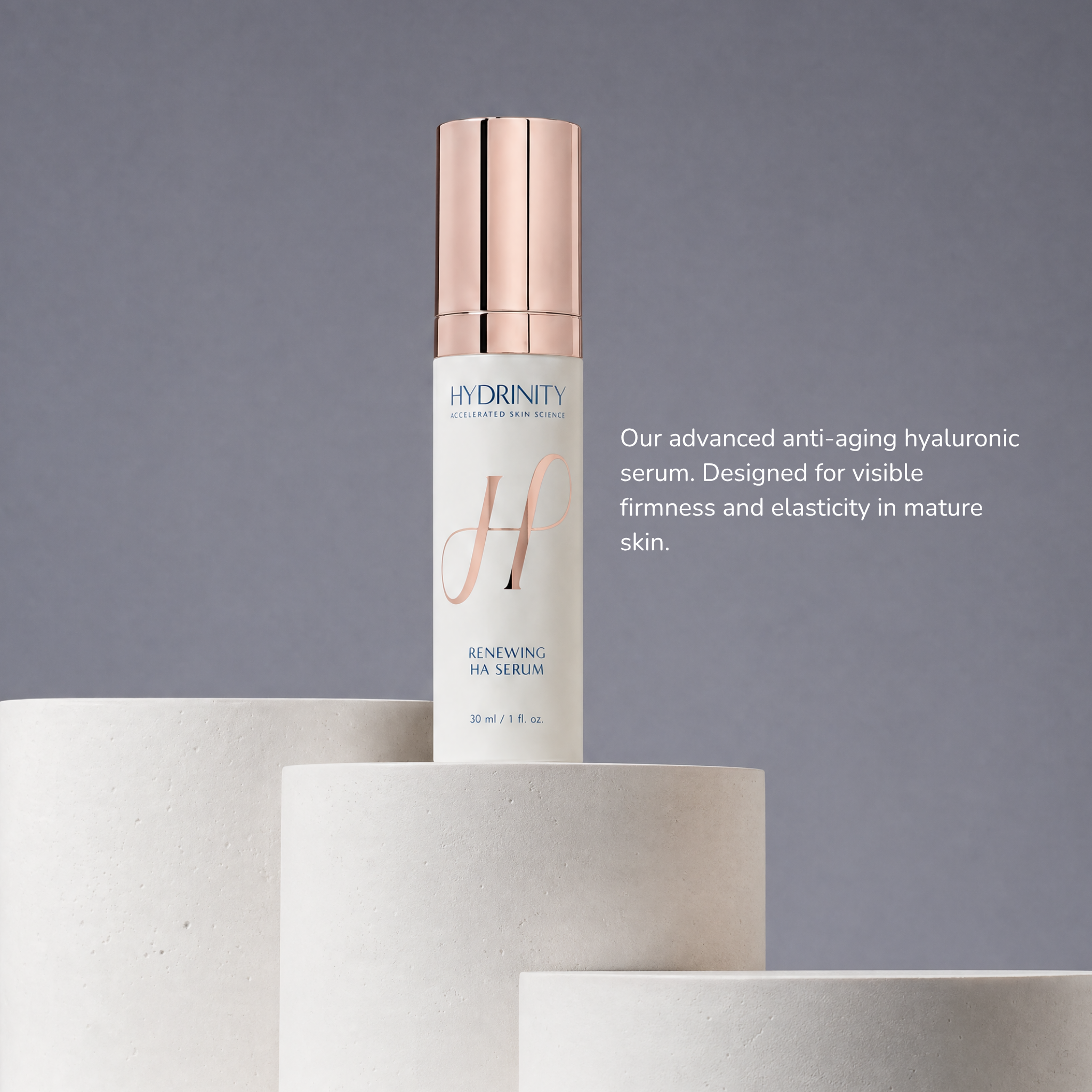 Hydrinity Renewing HA Serum 30mL anti-aging serum | Medical grade skincare product description |  cosmetic surgeon-curated at Beyond Beautiful Texas in Plano.