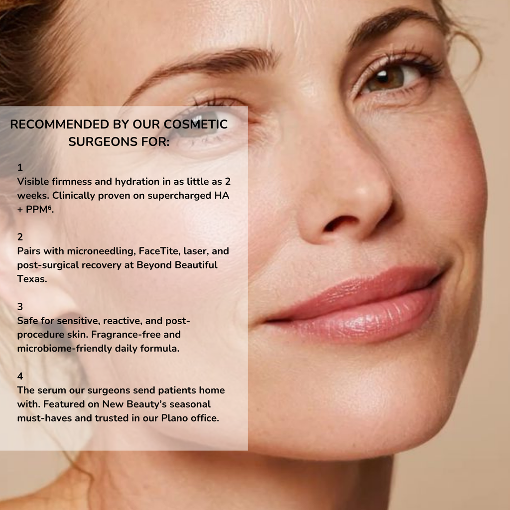 Hydrinity Restorative HA Serum 30mL | Cosmetic Surgeon Recommended Medical-grade Skincare | Beyond Beautiful Cosmetic Surgery and Medspa, Vu Ho MD