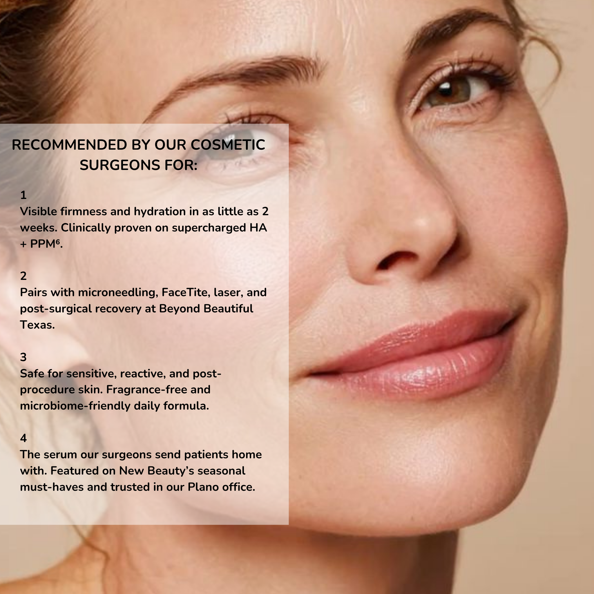 Hydrinity Restorative HA Serum 30mL | Cosmetic Surgeon Recommended Medical-grade Skincare | Beyond Beautiful Cosmetic Surgery and Medspa, Vu Ho MD